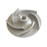 Turbine de pompe à eau flexible en acier inoxydable moulée sur mesure pour petite pompe à eau