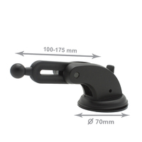 Support de téléphone pour voiture, pour tableau de bord, rotatif à 360 degrés, support de téléphone portable lavable pour voiture, compatible avec les smartphones et les appareils GPS