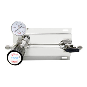 Regulador de Presión de Gas de Acero Inoxidable 316L Stcif 0.1-2.5Mpa para Oxígeno, Hidrógeno, Amoníaco y Nitrógeno - Product Image 2