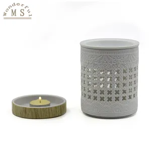 Spring Season Ceramic Candle Warmer Ceramic Bowl Wax Tart Essential Oil Burner Candle Burner Wax Burners