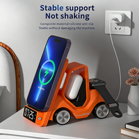 Station de charge sans fil multi-appareils pour bureau, support de charge 3 en 1 pour Samsung, station de charge de bureau pour 3 appareils simultanément