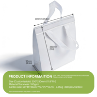 Sac isotherme personnalisé pour emporter, pour l'emballage de thé au lait, de café, avec logo personnalisé, pour gâteaux, sandwichs