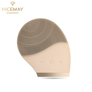 Cepillo de limpieza facial de silicona de lujo con vibración sónica, herramienta de limpieza profunda para purificar los poros y renovar la piel. - Product Image 1