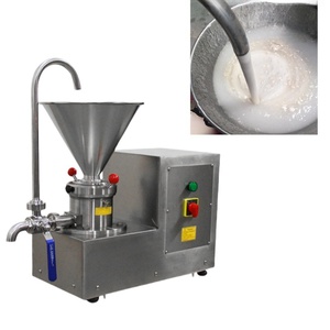 Small Commercial Electric Tahini Almond Cashew Colloid Mill Peanut Butter Sesame <b>Paste</b> Making Machine for Flour Mill Use - Product Image 1