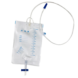 Sac de drainage d'urine transparent jetable pour adultes avec échelle de mesure et tube 1000 ml, usage unique, qualité médicale - Product Image 3