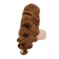 Perruque 13X4 de 28 pouces à enfiler et à porter, fournisseur en gros de perruques, perruque brune en cheveux péruviens, produits de beauté pour femmes