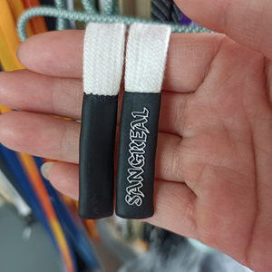 Tùy Chỉnh Khắc Biểu Tượng Phẳng Dây Kéo Bông Sợi Dây Thừng Vòng Hat Hoodie Vẽ Dây Chuỗi Quần Short Hoodie Dây Kéo Cho Quần - Product Image 3