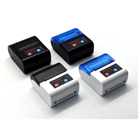 Printer seluler Mini 58mm nirkabel Bluetooth portabel, Printer penerimaan termal dengan mesin cetak Label USB dengan baterai