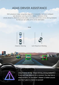Cámara <span class=keywords><strong>para</strong></span> Auto 1080P <span class=keywords><strong>Android</strong></span> con Pantalla Grande, Inalámbrica, 2 Canales, Delantera y Trasera, 1K Dashcam - Product Image 3