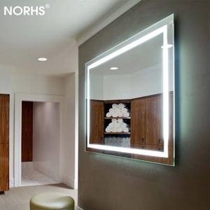 Vente en gros de bandes lumineuses rectangulaires personnalisables pour éclairage en verre et miroir Lumières LED intelligentes sans cadre à la <span class=keywords><strong>mode</strong></span> pour les appartements - Product Image 4