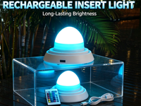 Kit d'éclairage LED pour collection de boules décoratives LED, batterie rechargeable, étanche
