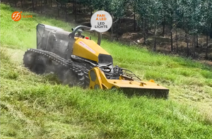 Robot tondeuse intelligent série Smart, autopropulsé, à chenilles en caoutchouc, broyeur forestier - Product Image 6