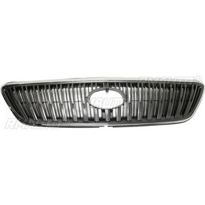 กระจังหน้าพร้อมแผ่นสีเทาสำหรับ Lexus RX330 ปี 2004-2006 และ RX350 ปี 2007-2009  แบบโครเมียม - Product Image 2