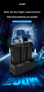 Ltop Mavic ฮับชาร์จ<span class=keywords><strong>3</strong></span> Series 200W ที่ชาร์จเร็วสำหรับแบตเตอรี่<span class=keywords><strong>3</strong></span>ก้อนใช้ได้กับโดรน DJI - Product Image 4