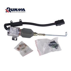 RUNMA 13026697装载机高品质发动机零件驻车电磁阀 - Product Image 3