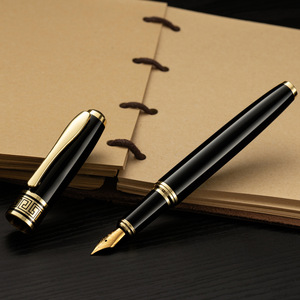Penna Stilografica di Lusso in Metallo con Logo Personalizzato, Punta in Iridio, Adatta per Cartucce d'<span class=keywords><strong>Inchiostro</strong></span> da 2,6mm, Ideale per Firme Aziendali e Calligrafia - Product Image 6