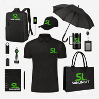 Ensemble cadeau personnalisé en métal pour entreprise avec impression UV pour souvenirs, articles promotionnels et logo