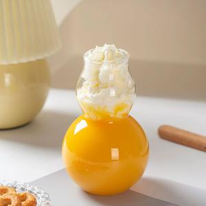 Bouteille <span class=keywords><strong>en</strong></span> <span class=keywords><strong>verre</strong></span> borosilicate <span class=keywords><strong>en</strong></span> forme de <span class=keywords><strong>gourde</strong></span> créative, pichet résistant à la chaleur pour le <span class=keywords><strong>thé</strong></span> infusé à froid, les cocktails, le café glacé - Product Image 5