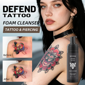Espuma Limpiadora <span class=keywords><strong>para</strong></span> Tatuajes Sin Perfume, Apta <span class=keywords><strong>para</strong></span> Piel Sensible, Jabón Líquido Limpiador, Espuma Defensora de Tatuajes <span class=keywords><strong>para</strong></span> Cuerpo, Cejas y Zona Solar - Product Image 2