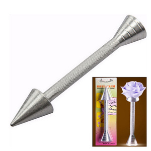 Ugello per <span class=keywords><strong>pasticceria</strong></span> crema per glassa fiori strumenti per fare ugello per tubazioni supporto per cono di cottura bastoncini di <span class=keywords><strong>rosa</strong></span> decorazione per torte in lega di alluminio - Product Image 4