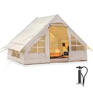 便宜的工厂价格库迪充气帐篷成人户外野营大型充气帐篷