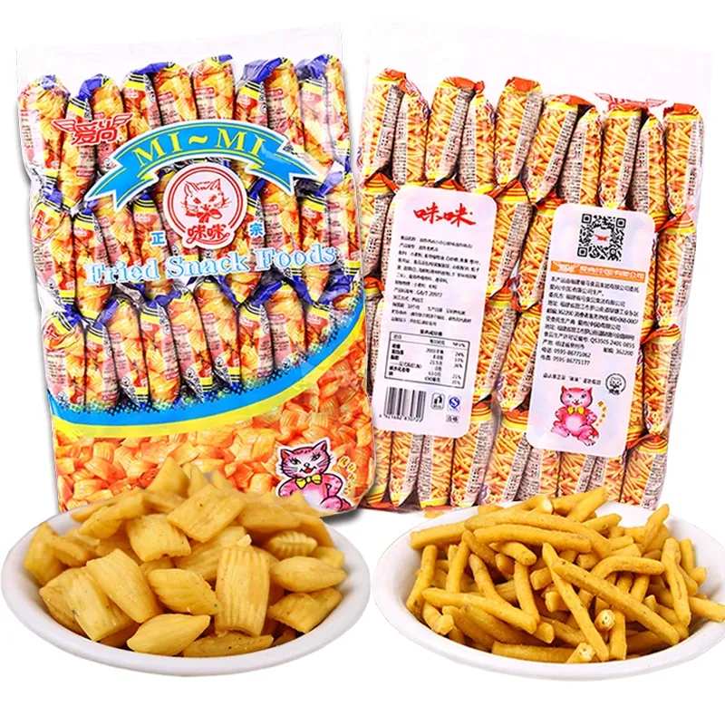 Wholesale China Small Snacks Gift Package Snacks Chips Chips Dry Crispy Noodles Wholesale Whole Box Crabmeat Gift Pack