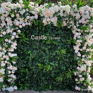 O-W027 IGH uality 5D ilk LOTH oll P lower inferior todos los Customizado Hite ururtain lower inferior ecorativo todos los ackackdrop 8ft x 8ft - Product Image 4