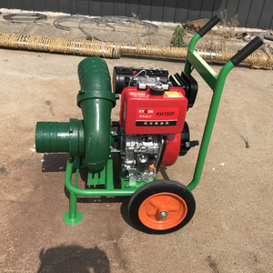 <span class=keywords><strong>Pompa</strong></span> Acqua Diesel Centrifuga da 6 Pollici in Ghisa con Motore da 8.5HP, Tipo Carrello, per Irrigazione Agricola/Controllo Alluvioni e Drenaggio - Product Image 4