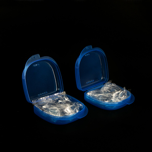 Baki mulut lembut pelindung mulut mendengkur label pribadi TPE dapat dicetak corong - Product Image 3