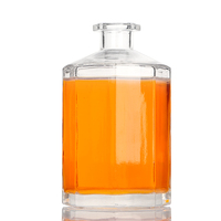 Unique Octogone Grand Volume 500ml 1000ml Clair Vide Aroma Home Diffuseur Reed Bouteilles En Verre De Luxe
