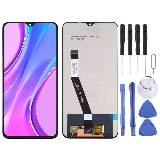 Factory Price TFT LCD Screen for Xiaomi Redmi 9/Redmi 9 Prime/Poco M2 Digitizer Full Assembly LCD Flex Cable