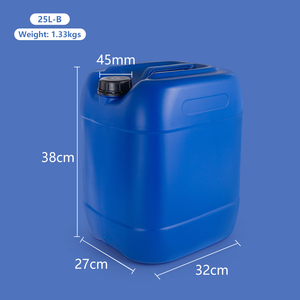 5kg 10kg 20kg 25kg 30kg Jerrycan en plastique HDPE Emballage vide Récipient de liquide chimique avec couvercle à vis - Product Image 3