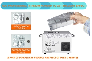 Lyson <span class=keywords><strong>200g</strong></span> pháo hoa lạnh không khói Composite Titan ti bột cho Máy Tia lửa lạnh - Product Image 3