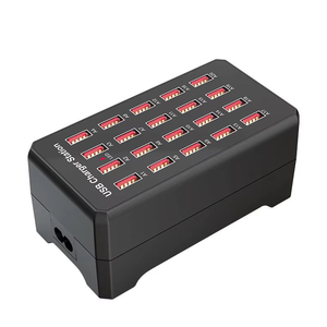Stazione di ricarica USB intelligente a 20 porte da 20A 100W, <span class=keywords><strong>caricabatterie</strong></span> multi-batteria per ping pong, casa, ufficio, feste, hotel, ristoranti, viaggi - Product Image 2
