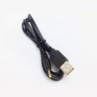 1m 2m USB zu 2,5x0,7mm DC Barrel Jack Ladekabel