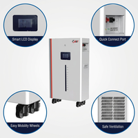 Système de batterie de stockage d'énergie domestique LiFePO4 empilable 16KWh 20KWh 30KWh 51.2V 100Ah 200Ah 282Ah 314Ah avec garantie de 10 ans