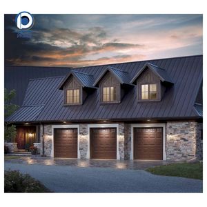 <span class=keywords><strong>ประตู</strong></span>โรงรถอะลูมิเนียม Prima Modern House ดีไซน์เรียบหรู สำหรับบ้านในเมือง ทาวน์เฮาส์ ผลิตตามสั่งจากโรงงาน - Product Image 2