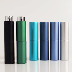 8ml 10ml 15ml 20ml de aluminio Mini portátil de giro atomizador recargable <span class=keywords><strong>del</strong></span> Perfume - Product Image 1
