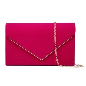 Bolso de Noche de <span class=keywords><strong>Terciopelo</strong></span> de Moda del Fabricante, Forro de Poliéster, Estilo Americano y Europeo, Tamaño Pequeño, Cierre de Cremallera Impermeable - Product Image 5