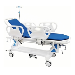 Vehículo de Transporte para Pacientes de UCI, Vehículo de Transporte Hospitalario con Cuatro Barandas de Seguridad para el Transporte de Pacientes en Emergencias - Product Image 1