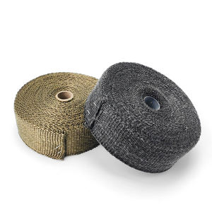 <span class=keywords><strong>Cinta</strong></span> de protección <span class=keywords><strong>térmica</strong></span> de fibra de vidrio <span class=keywords><strong>térmica</strong></span> Universal de 50mm <span class=keywords><strong>para</strong></span> <span class=keywords><strong>escape</strong></span> de coche y motocicleta 10 metros/rollo de aislamiento <span class=keywords><strong>para</strong></span> calor de <span class=keywords><strong>escape</strong></span> - Product Image 1