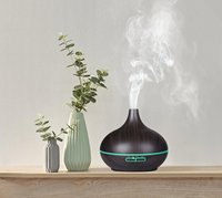 Cadeaux de Noël électriques, diffuseur d'arômes ultrasonique, humidificateur à brume froide, huiles essentielles, aromathérapie, lumière LED 7 couleurs, portable