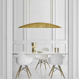 Lustre <span class=keywords><strong>Artemis</strong></span> Home Hotel, lustre de hall, meubles de salon, maximum, or tournesol, antique, mariage, temps, aluminium, LED - Product Image 5