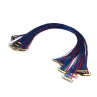 Câbles plats LVDS LCD personnalisés YZCONN 20453 30PIN, convertisseur de câbles plats, câble flexible plat LVDS