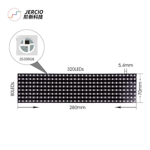 Pro lớp điểm ảnh ma trận XT1505 smd3535 <span class=keywords><strong>LED</strong></span> bảng điều chỉnh | ws2812b/ws2813b điều khiển kép 1600nits cho ánh sáng kiến trúc sân khấu bối cảnh - Product Image 3