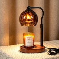 Diffuseur d'arômes électrique OEM avec luminosité réglable, chauffe-cire et lampe chauffante pour bougies