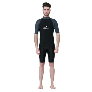 Shark <span class=keywords><strong>Bart</strong></span> Combinaison de plongée en latex à manches courtes pour homme, séchage rapide, imperméable, respirante, maillot de bain d'été - Product Image 5
