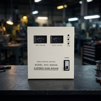 Régulateur de tension automatique de type moteur servo SVC-5000VA, stabilisateur de puissance 5KVA AVR