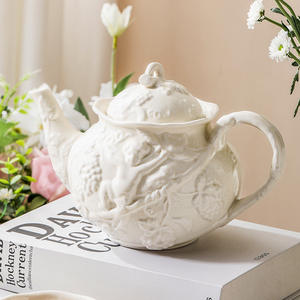 Taza de Café Británica Creativa con Relieve, Botella de Agua Personalizada, Juego de Tazas para el Té de la Tarde - Product Image 2