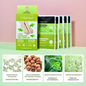 OEM/ODM 2-Step Foot Skin Care Hidratante <span class=keywords><strong>Crema</strong></span> Menta Desodorante Exfoliante y <span class=keywords><strong>Crema</strong></span> Exfoliante <span class=keywords><strong>para</strong></span> Adultos - Product Image 6